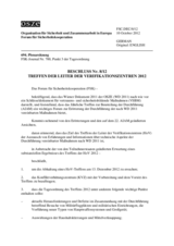 Beschluss Nr. 8/12 des Forums für Sicherheitskooperation