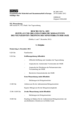 Beschluss Nr. 1053 des Ständigen Rates