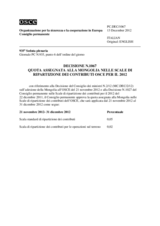 Decisione N.1067 del Consiglio permanente