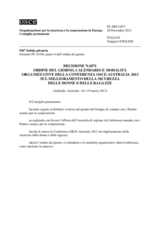 Decisione N.1071 del Consiglio permanente