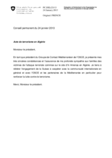 Acte de terrorisme en Algérie