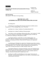 Beschluss Nr. 1073 des Ständigen Rates