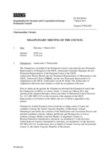 Journal of the 943rd Plenary Meeting of the Permanent Council
