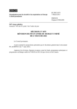 Décision No 1075 du Conseil permanent