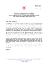 Statement by the Delegation of Turkey in response to a statement made by Armenia at the 939th meeting of the Permanent Council