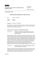 Journal of the 953rd Plenary Meeting of the Permanent Council