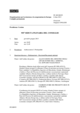 Giornale della 955a Seduta plenaria del Consiglio permanente