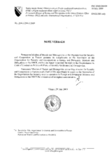 Response by the Delegation of Bosnia and Herzegovina to the Questionnaire on the Code of Conduct on Politico-Military Aspects of Security