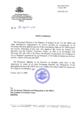 Response by the Delegation of Bulgaria to the Questionnaire on the Code of Conduct on Politico-Military Aspects of Security