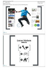 Presentation by Mr. Lucas Nielsen, Founder of the musical activism