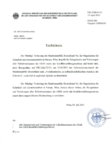 Response by the Delegation of Germany to the Questionnaire on the Code of Conduct on Politico-Military Aspects of Security