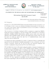 Statement by the Delegation of Azerbaijan on the Needs Assessment Mission Report of the OSCE Office for Democratic Institutions and Human Rights (ODIHR) on the presidential elections in Azerbaijan, to be held in October 2013 (ODIHR.GAL/51/13)