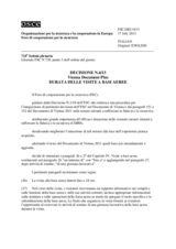 Decisione N.4/13 del Foro di cooperazione per la sicurezza