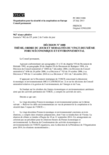Décision No 1088 du Conseil permanent