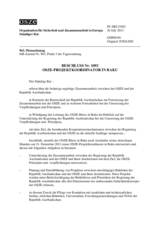 Beschluss Nr. 1092 des Ständigen Rates