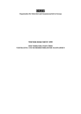 Vienna Document 1999 (de)