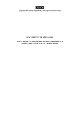 Vienna Document 1999 (es)