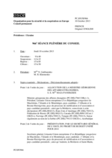 Journal de la 966e séance plénière du Conseil