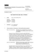 Diario de la 966ª Sesión plenaria del Consejo Permanente 