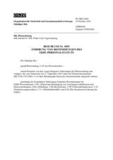 Beschluss Nr. 1093 des Ständigen Rates