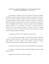 Report of the CSCE Meeting of Experts on Peaceful Settlement of Disputes - Valletta, Malta (fr)