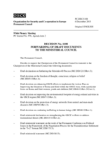 Permanent Council Decision No. 1108