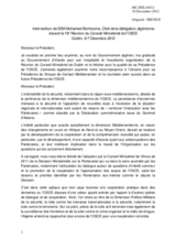 Statement by H.E. Mr. Mohamed Benhocine, Ambassador, Permanent Representative