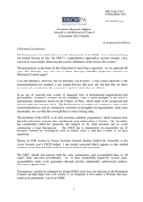 Statement by H.E. Mr. Riccardo Migliori