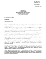 Statement by H.E. Mr. Erkki Tuomioja, Minister for Foreign Affairs