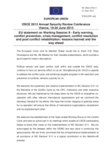 Session 2, Statement