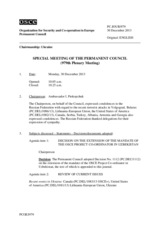 Journal of the 979th Special Plenary Meeting of the Permanent Council