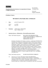 Giornale della 981a Seduta plenaria del Consiglio permanente