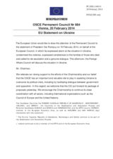 Statement by the Greek Presidency of the Council of the EU on the situation in Ukraine