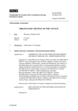 Journal of the 990th Plenary Meeting of the Permanent Council 