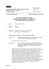 Journal of the 53rd Joint Meeting of the Forum for Security Cooperation and the Permanent Council