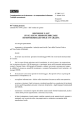 Decisione N.1117 del Consiglio permanente