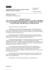 Forum for Security Co-operation Decision No. 3/14