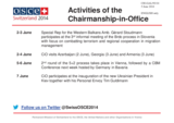 Report on the activities of the Chairperson-in-Office