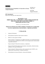 Decisión Nº 1121 del Consejo Permanente