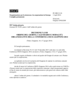 Decisione N.1118 del Consiglio permanente