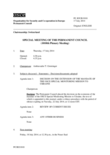 Journal of the 1010th Special Plenary Meeting of the Permanent Council