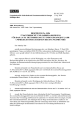 Beschluss Nr. 1126 des Ständigen Rates