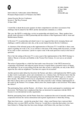 Intervention by Ambassador Aleksi Harkonen of Finland, Session 4