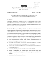 Intervention by the Director of the OSCE Conflict Prevention Centre, working group B