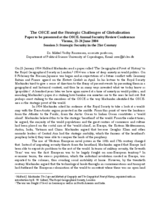 Paper by Dr. Mikkel Vedby Rasmussen