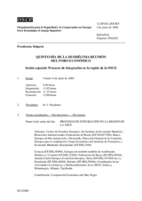 Journal of the 5th Day of the Twelfth Meeting of the Economic Forum (es)