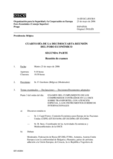 Journal of the Fourth Day of the Fourteenth Meeting of the Economic Forum, Part II (es)