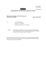 Draft Agenda for the Side event on implementing the Roma and Sinti Action Plan (economic and social aspects)
