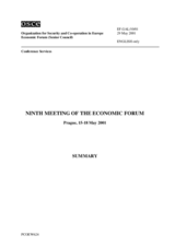 Summary of the 9th Meeting of the Economic Forum