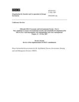 Presentation by Mr. Kaj Barlund, Director, Environment, Housing and Land Management Division, UNECE